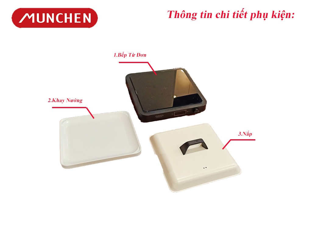 Bếp từ đa năng GMC850 ( Bộ 3 Món )